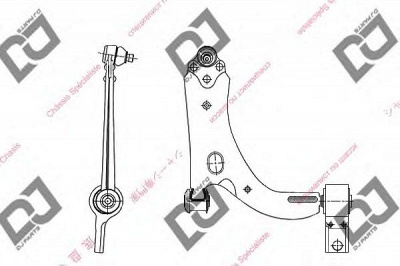 DJ PARTS da1308 -  Рычаг независимой подвески колеса, подвеска колеса